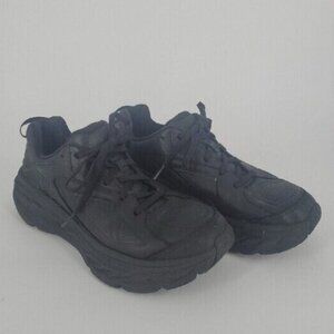 Hoka One One W Bondi LTR Women's Size 9.5 Road Running Shoes Black 1019717